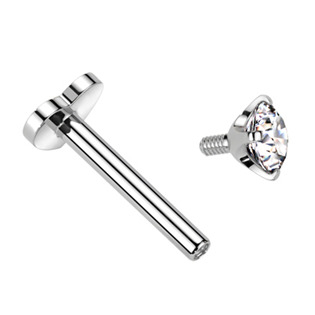 TIT1313C-1208 Piercing do brady TITAN, čirý kámen