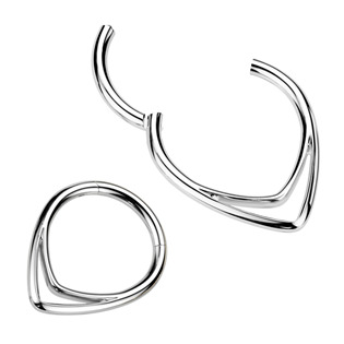 TIT1328-1208 Piercing septum / helix / cartilage TITAN