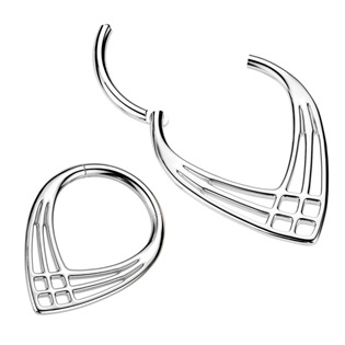 TIT1329-1208 Piercing septum / helix / cartilage TITAN