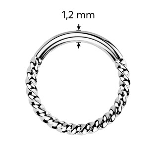 TIT1330-1212 Piercing segment kruh TITAN kroucený