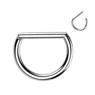 TIT1337-1208 Piercing segment půlkruh TITAN