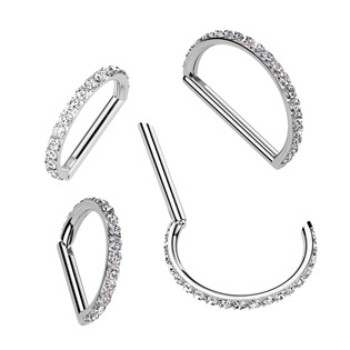 TIT1340-1210 Piercing segment půlkruh TITAN