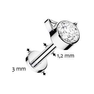TIT1371-1206 Piercing do brady titan Kitty