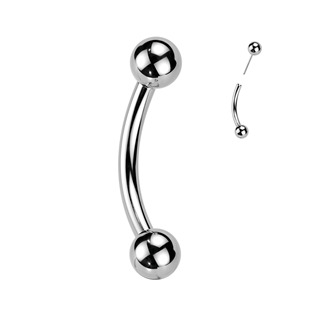 TIT1375-1208 PUSH IN piercing k do obočí TITAN