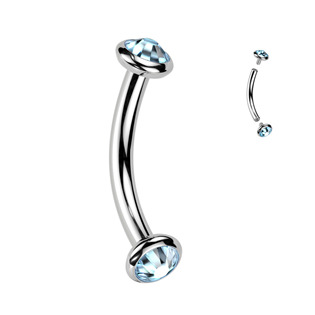 TIT1381-AB Piercing do obočí TITAN