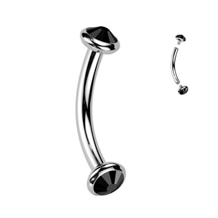 TIT1381-AB Piercing do obočí TITAN