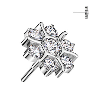 TIT1390-Q Ozdoba k PUSH IN piercingu TITAN