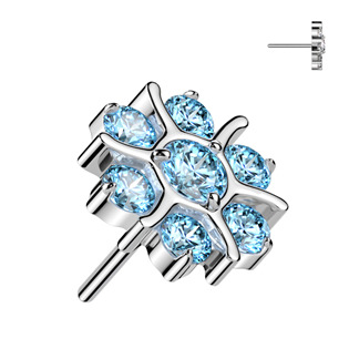 TIT1390-Q Ozdoba k PUSH IN piercingu TITAN