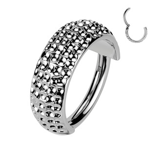 TIT1393-1208 Segment kruh - helix / cartilage / tragus piercing TITAN