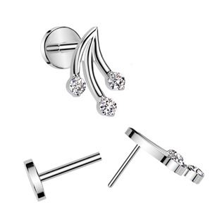 TIT1403 Piercing do brady - PUSH IN labreta TITAN