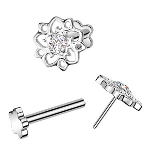 TIT1412-1208 Piercing do brady - PUSH IN labreta TITAN, 1,2 x 8 mm
