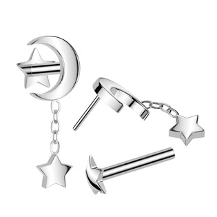 TIT1414 Piercing do brady - PUSH IN labreta TITAN