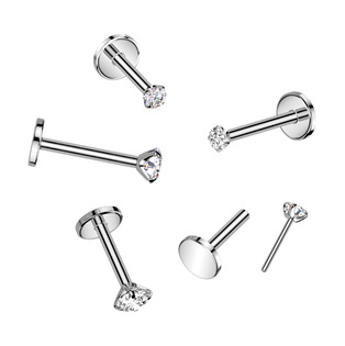 TIT1523-12062 Piercing do brady - PUSH IN labreta TITAN