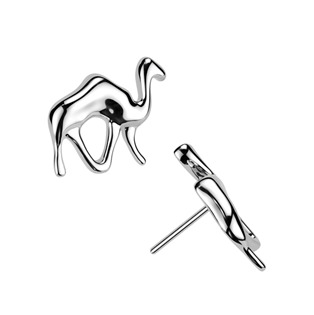 TIT1525 Ozdobná část k PUSH IN piercingu TITAN, velbloud