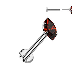 TIT1542-AB Piercing do brady - PUSH IN labreta TITAN