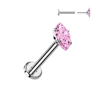 TIT1542-P Piercing do brady - PUSH IN labreta TITAN