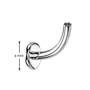 TIT1543-1608 Tyčka k piercingu do pupíku TITAN