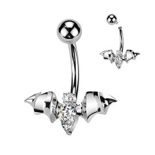 TIT1560 Piercing do pupíku netopýr - TITAN