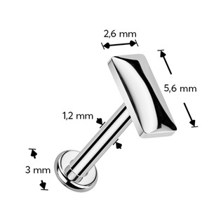 TIT1575-1206 Piercing do brady - labreta TITAN