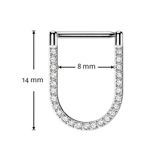 TIT1612 Piercing segment podkova TITAN