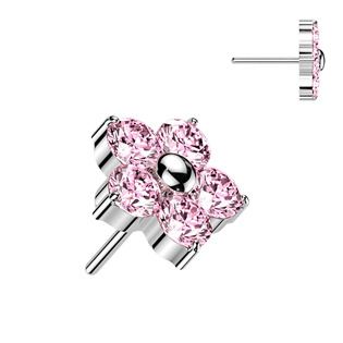 TIT1652-P Ozdobná část k PUSH IN piercingu TITAN