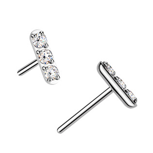 TIT1657 Ozdobná část k PUSH IN piercingu TITAN