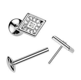 TIT1661 Piercing do brady - PUSH IN labreta TITAN