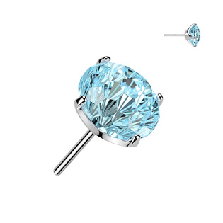 TIT1687-G Náhradní kamínek k PUSH IN piercingu TITAN