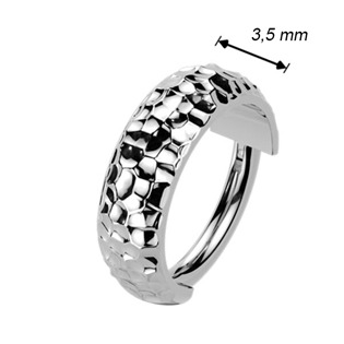 TIT1689-1210 Segment kruh - helix / cartilage / tragus piercing TITAN