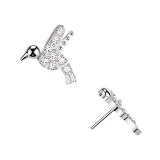 TIT1699 Ozdobná část k PUSH IN piercingu TITAN