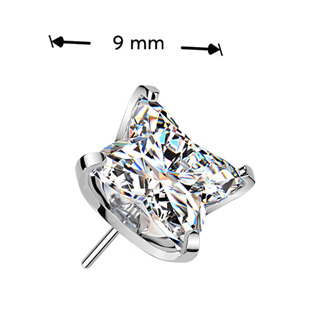 TIT1701-C Ozdobná část k PUSH IN piercingu TITAN