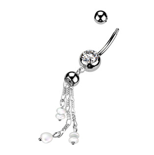 WP0069-ST Visací piercing do pupíku