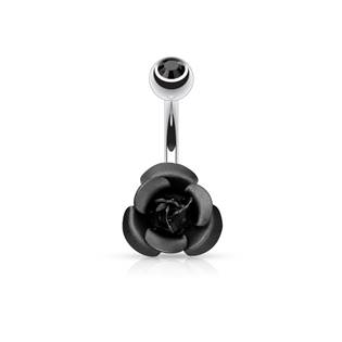 WP01065-K Piercing do pupíku - růžička