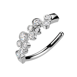 WP0109 Piercing do pupíku se štítem