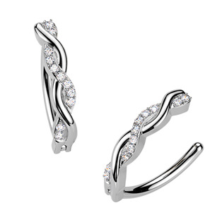 WP0114 Piercing do pupíku se štítem
