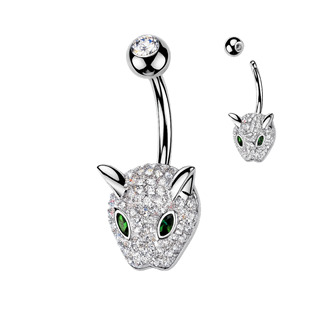 WP0132 Piercing do pupíku leopard