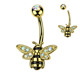 WP0133-GD Piercing do pupíku včeka