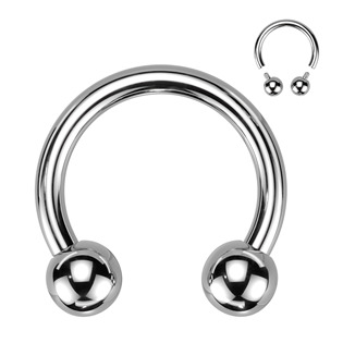 TIT1788-301666 Piercing - podkova TITAN