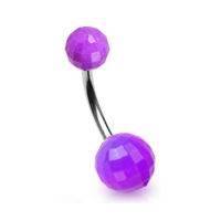 BA01059-O Piercing do pupíku - banánek