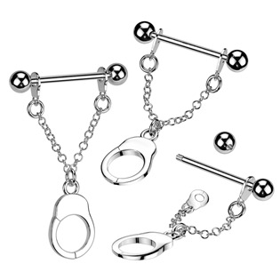 BR01014 Piercing do bradavky "pouta"