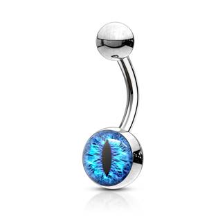 BS0001-G Piercing do pupíku - banánek oko