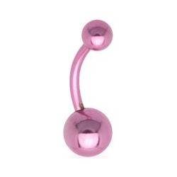 BS01048-G Piercing do pupíku - banánek