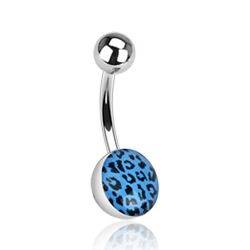 BS01049-A Piercing do pupíku - tygrovaný