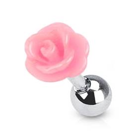 CP1018-B Cartilage piercing do ucha - růže