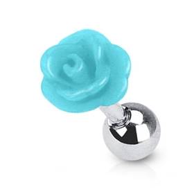 CP1018-R Cartilage piercing do ucha - růže