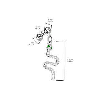 CP1091-ST Cartilage piercing do ucha - had