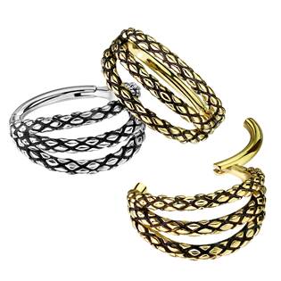 K01069ST-1210 Piercing kruh segment trojitý
