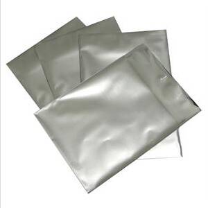 KR0404-ST Dárkový sáček stříbrný matný 120 x 150 mm