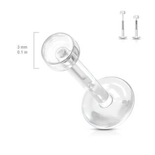 LB0038-1208 Piercing dobrady - labreta BioFlex