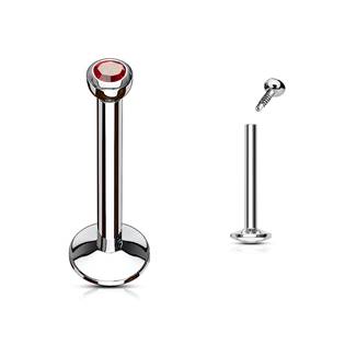 LB1008-1208A Piercing do brady - labreta, zirkon 2 mm